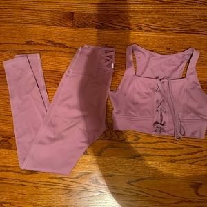 Purple buff bunny set